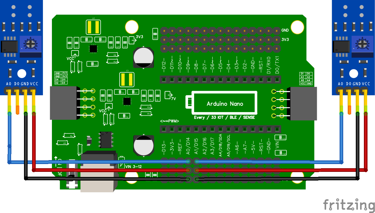 1 analog ir met shield