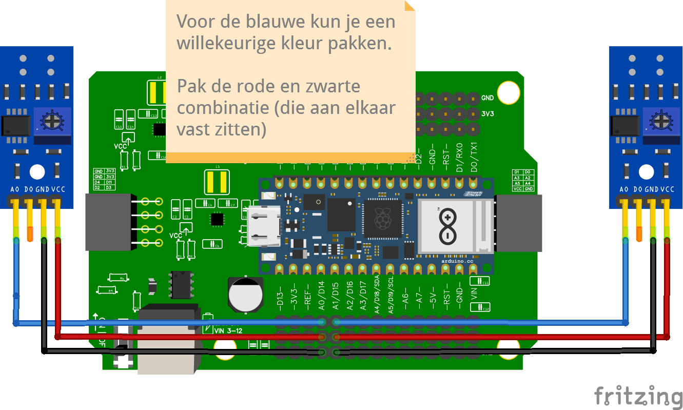 2 analog ir met shield